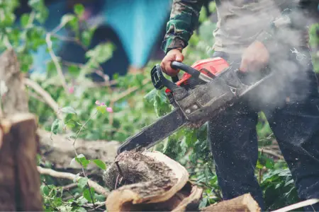 Why your Chainsaw Smokes and What to Do About It