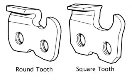 Chainsaw Teeth Shapes