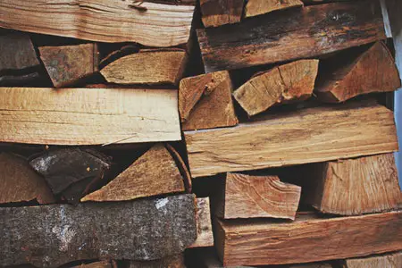 firewood stack